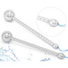 UrethralPlay Plug d'urètre percé Long Ball 10cm